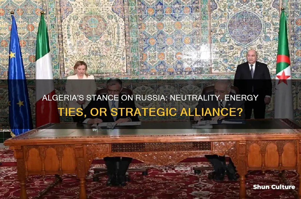 does algeria support russia