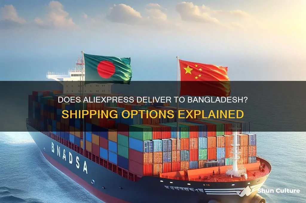 does aliexpress ship to bangladesh
