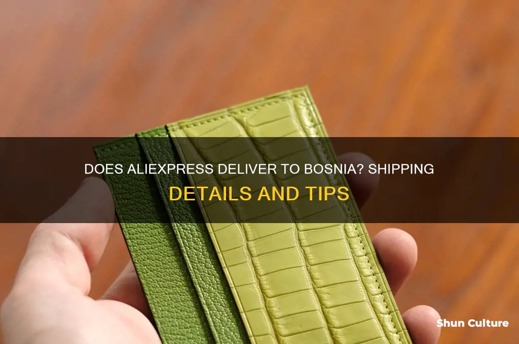 does aliexpress ship to bosnia