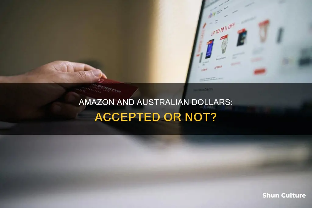 does amazon accept australian dollars
