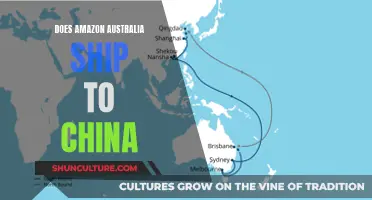 Amazon Australia: Shipping to China?
