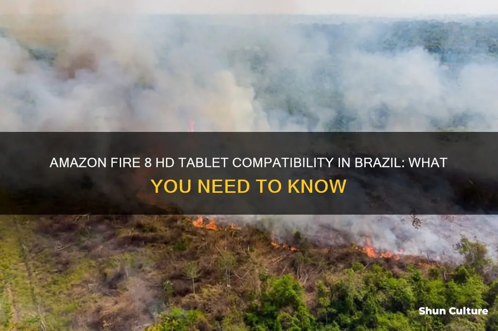 does amazon fire tablet 8 hd work with in brazil