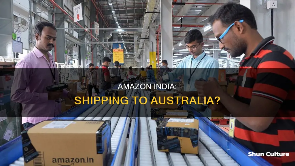 does amazon india deliver to australia