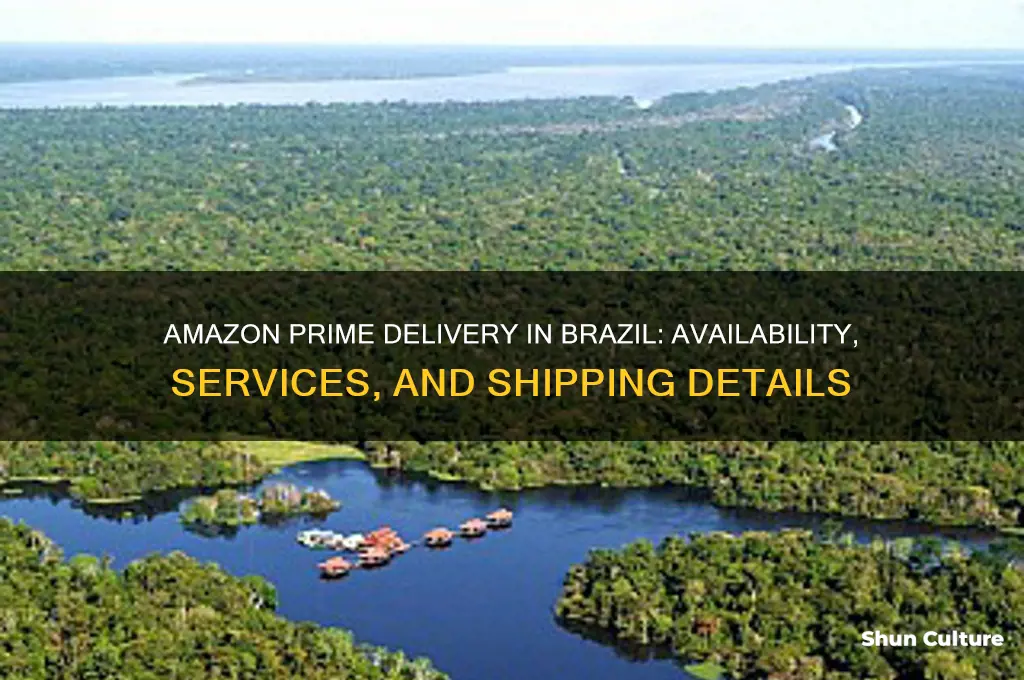 does amazon prime deliver to brazil
