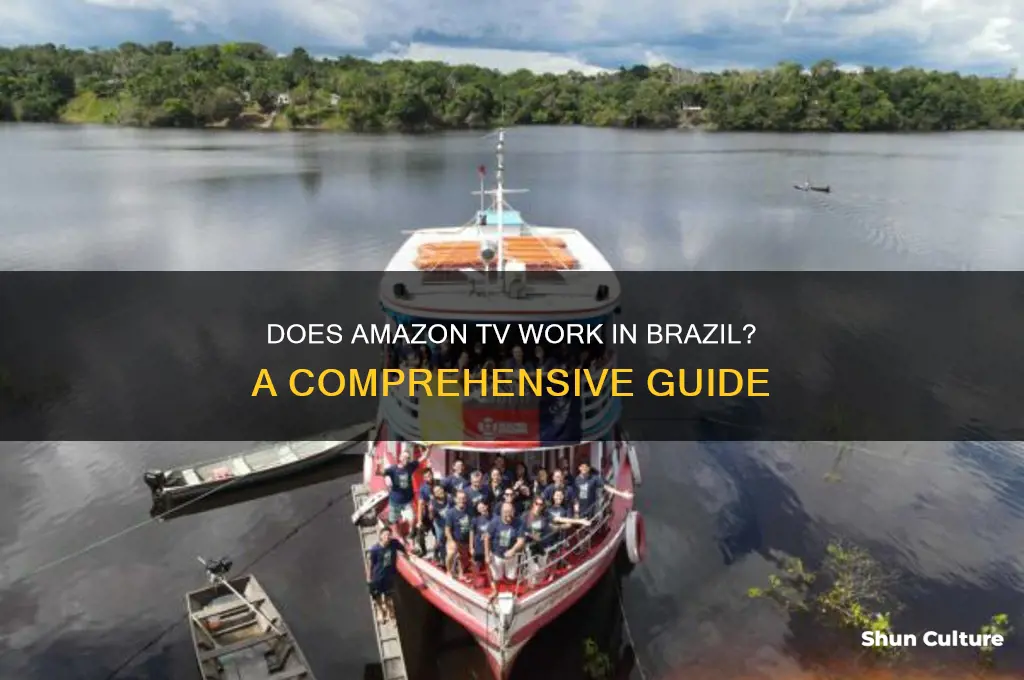 does amazon tv work in brazil