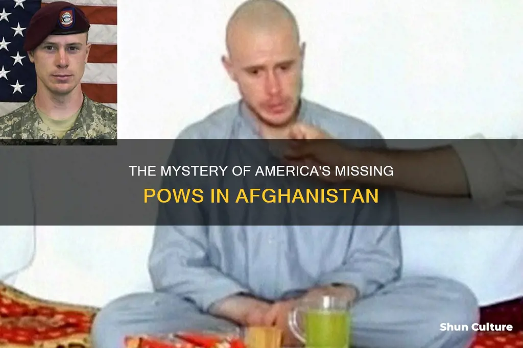 does america have any pows in afghanistan