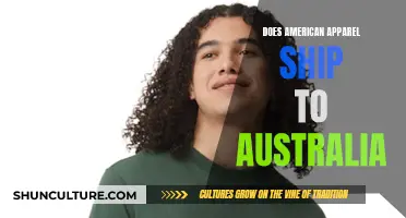 American Apparel: Shipping Options Down Under