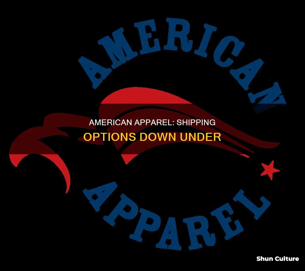 does american apparel ship to australia
