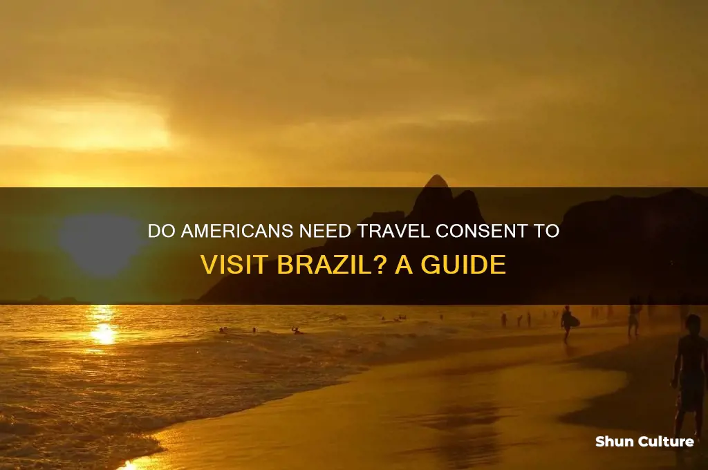 does american need travel consent to go to brazil