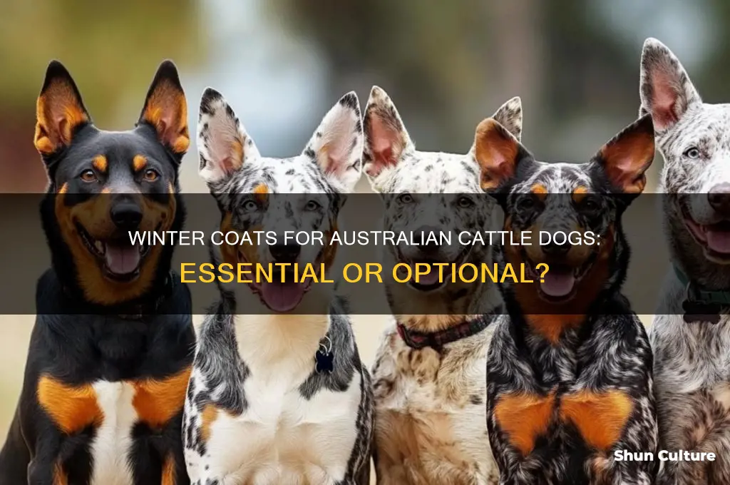 does an australian cattle dog need a winter coat