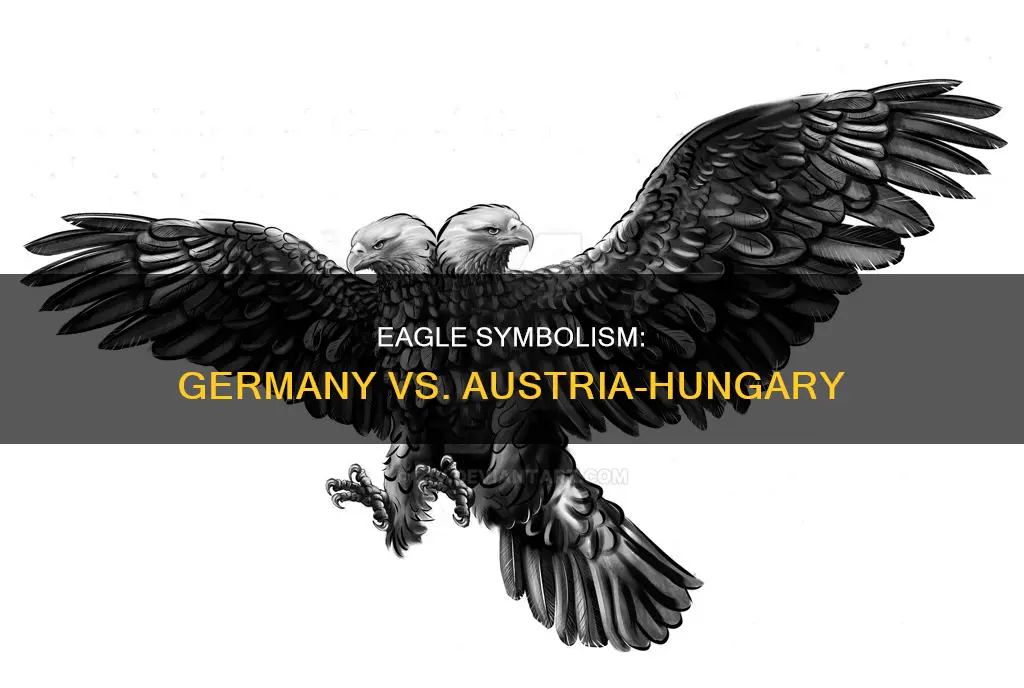 does an eagle represent greamny or austria-hunagry