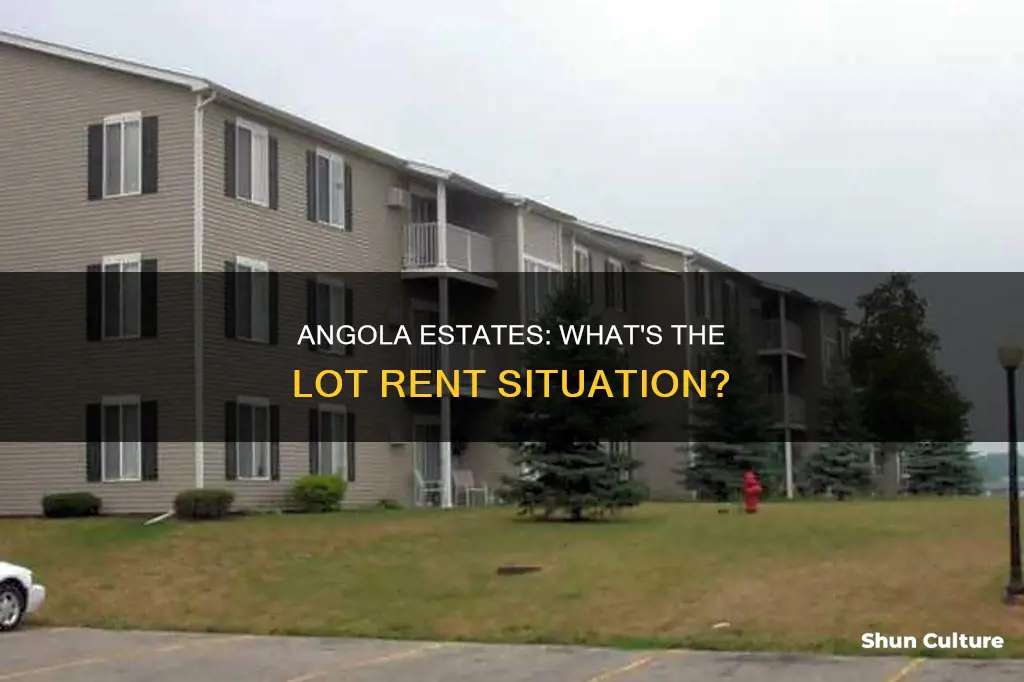 does angola estates have lot rent