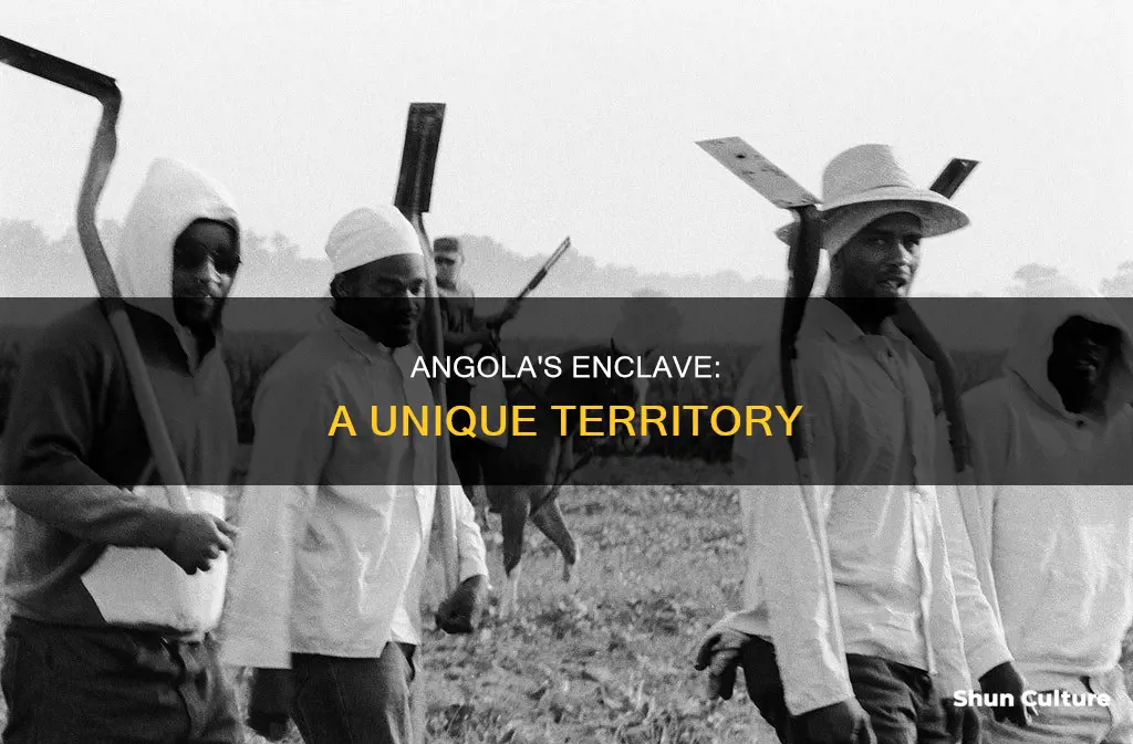 does angola have an exclave