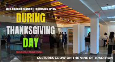 Houston Angolan Consulate: Thanksgiving Opening Hours