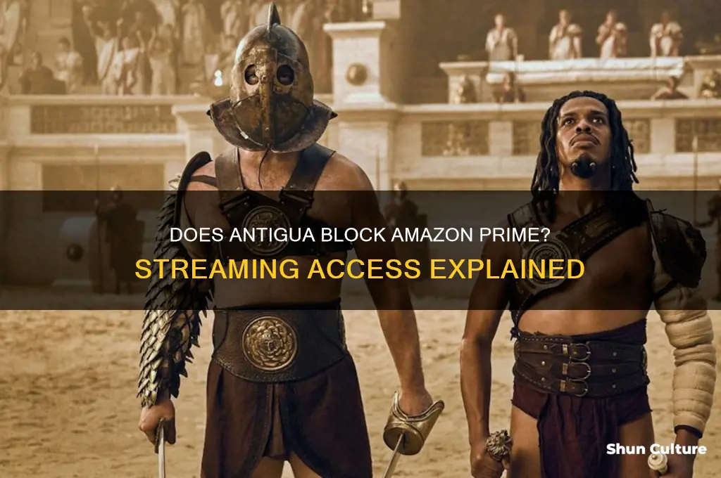 does antigua block amazon prime