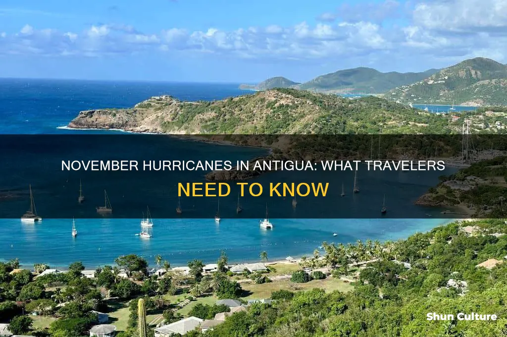 does antigua get hurricanes in november