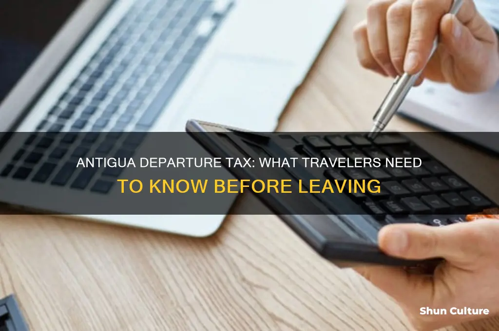does antigua have a departure tax