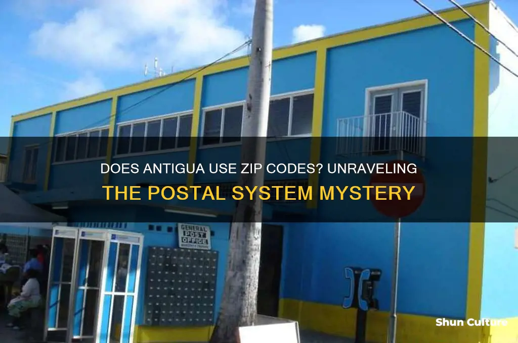 does antigua have zip codes