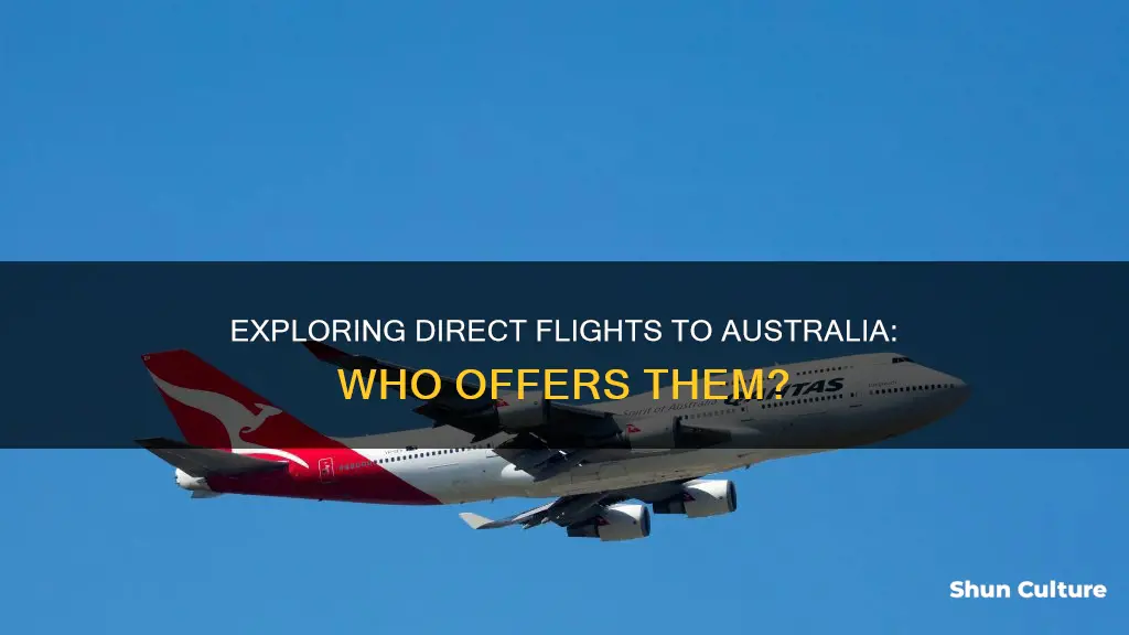 does anyone fly direct to australia