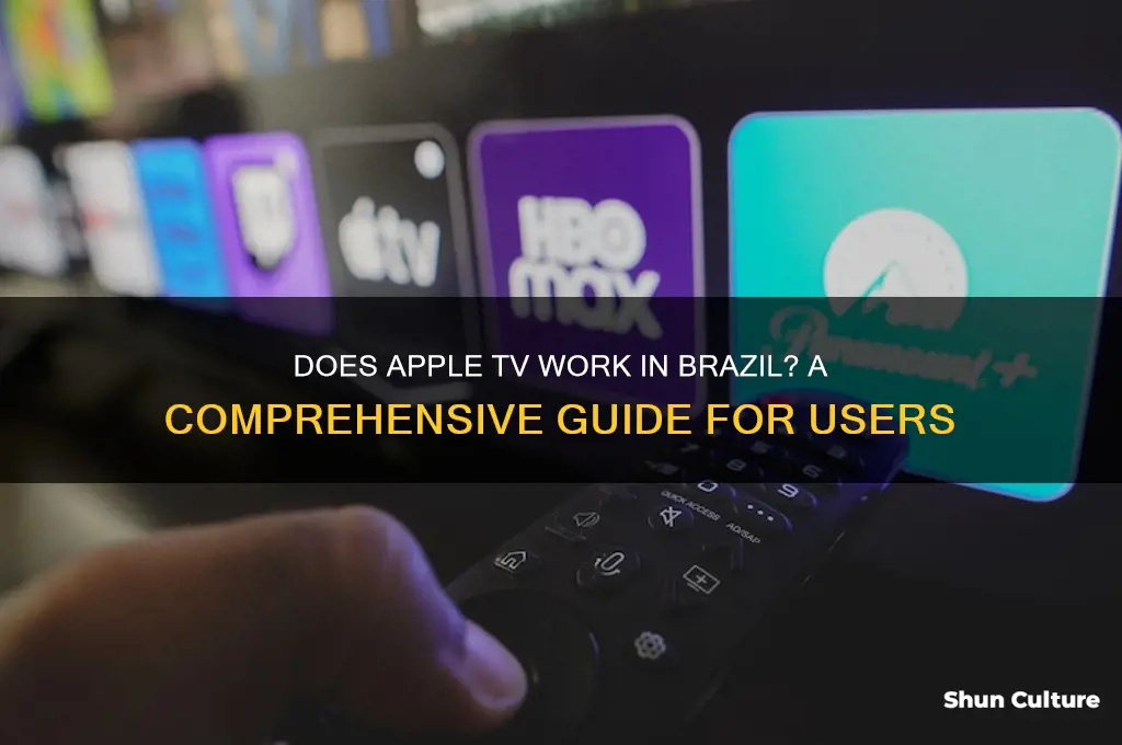 does apple tv work in brazil