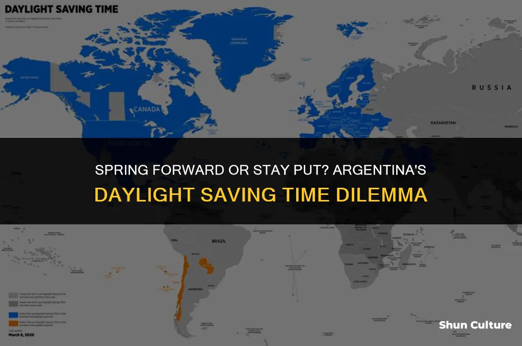 does argentina do daylight savings time