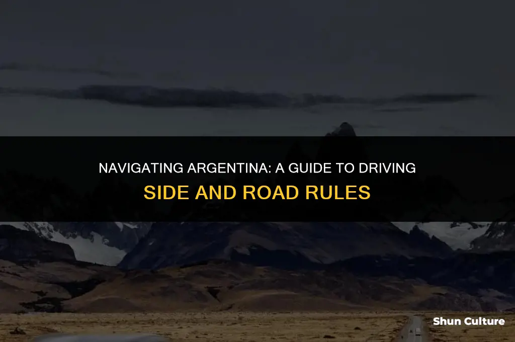 does argentina drive on the left
