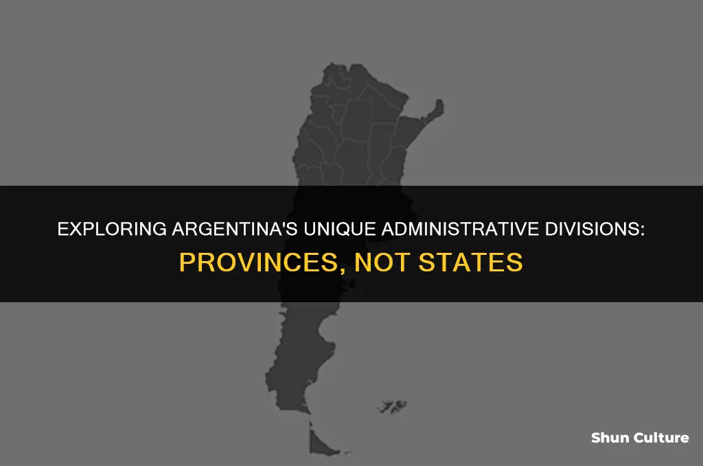 does argentina have states