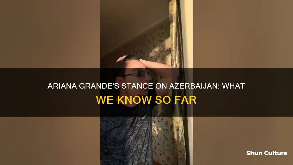 does ariana grande support azerbaijan