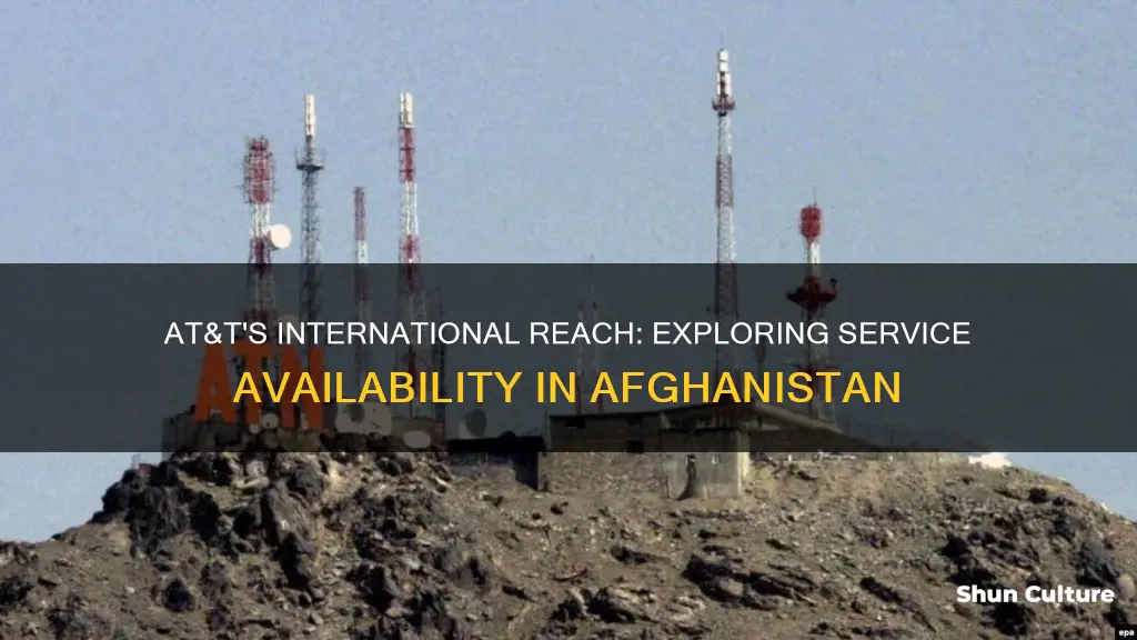 does at t provide service in afghanistan