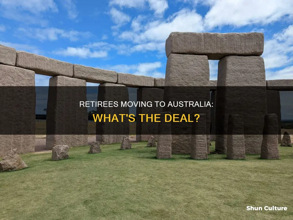does australia allow retirees to move to their country