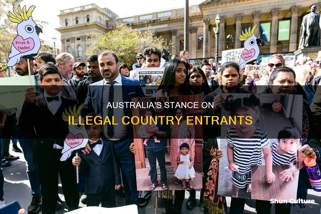 does australia allowmigrants to enter country illegally
