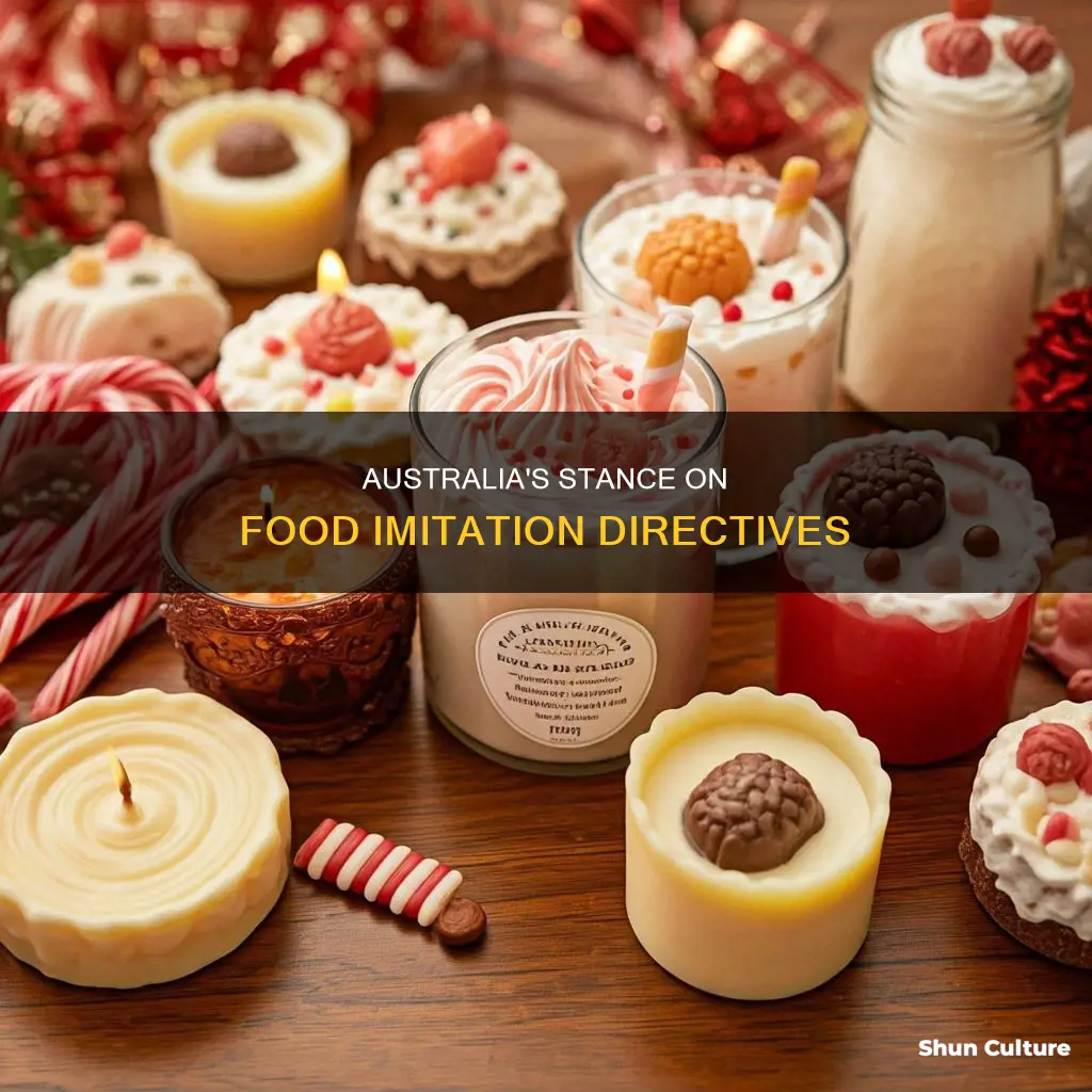 does australia applies to food imitation directive