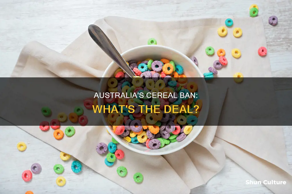does australia ban cerials