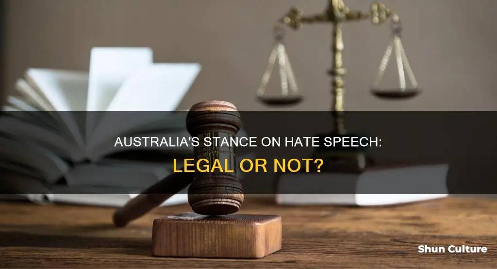 does australia ban hate speech