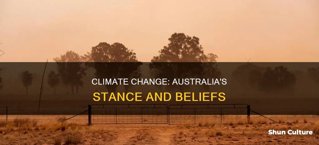 does australia believe in climate change