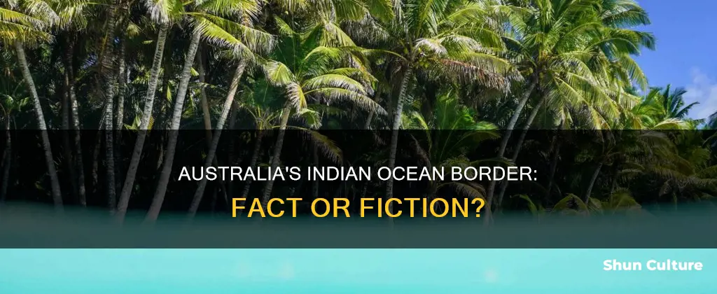 does australia border the indian ocean