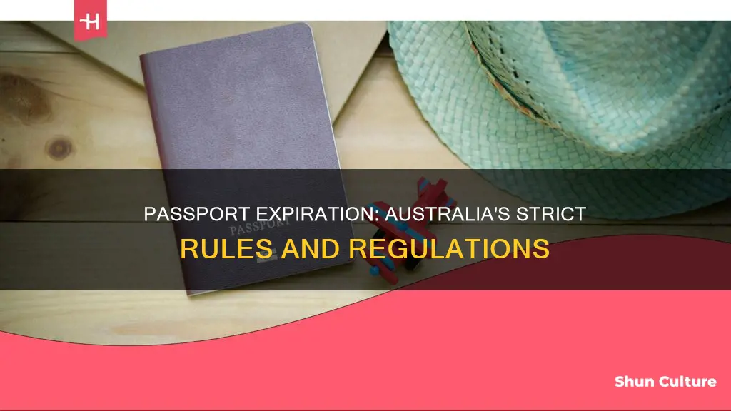 does australia care about passport expiration