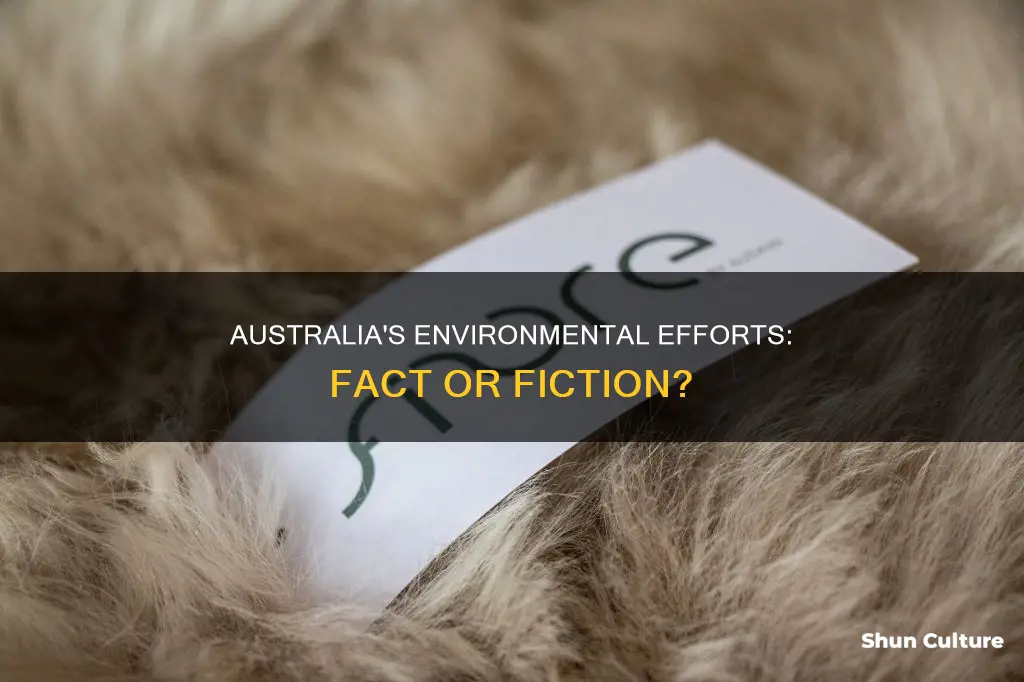 does australia care about the environment