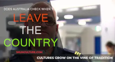Australian Border Control: Exit Checks for Travelers