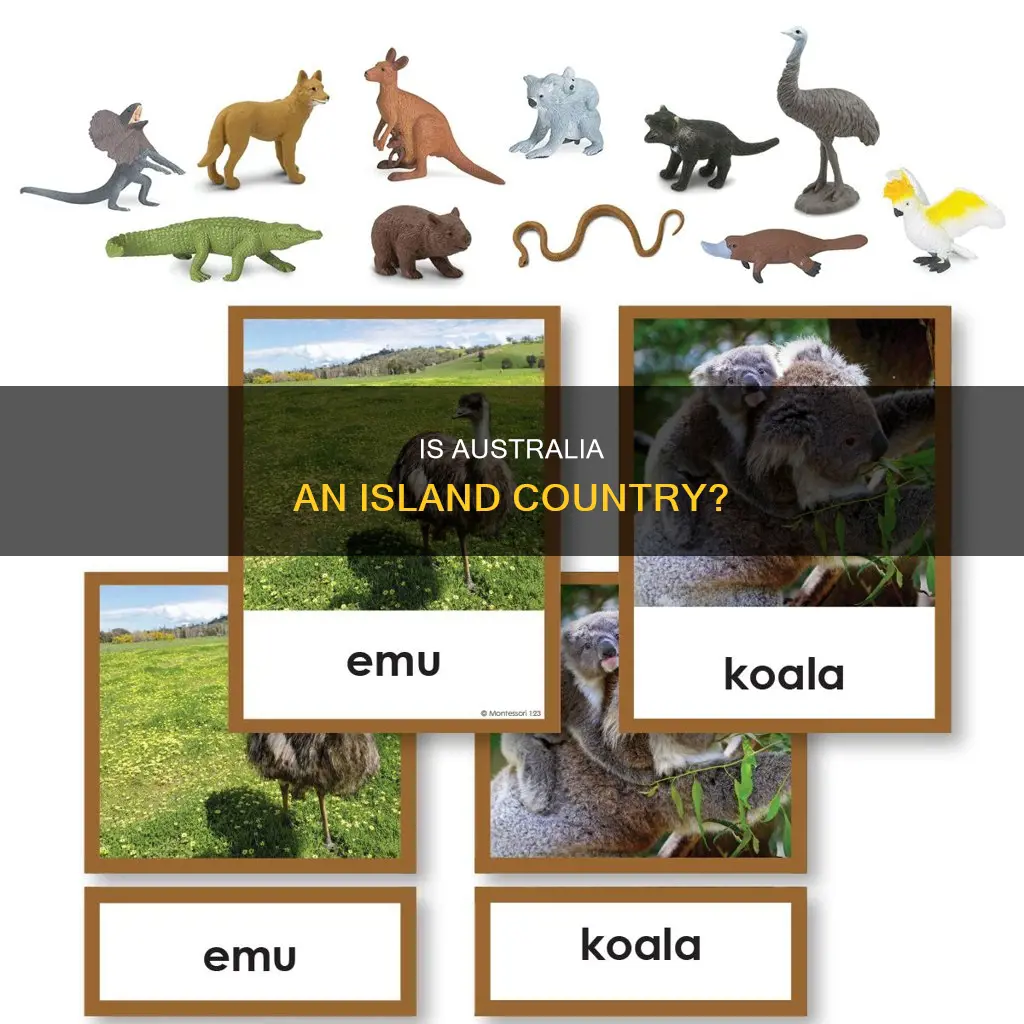 does australia count as an island country