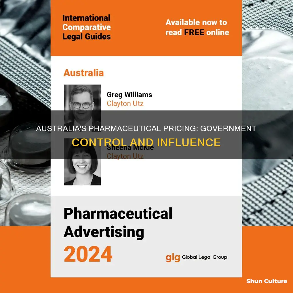 does australia government control cost of pharmaceuticals