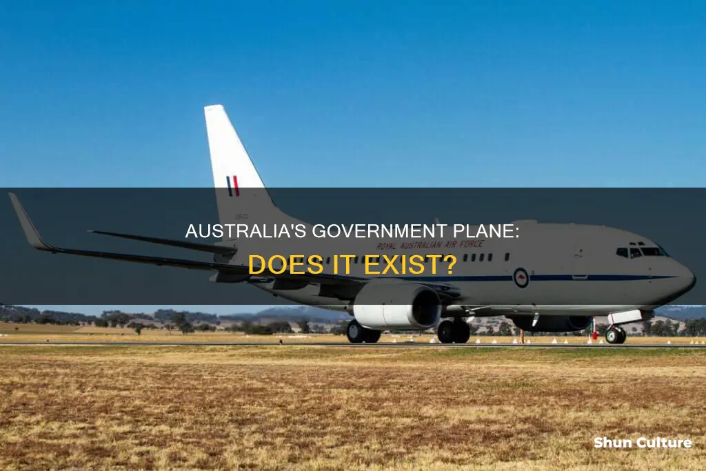 does australia government have a plane