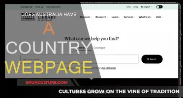 Australia's Country Webpage: Does It Exist?
