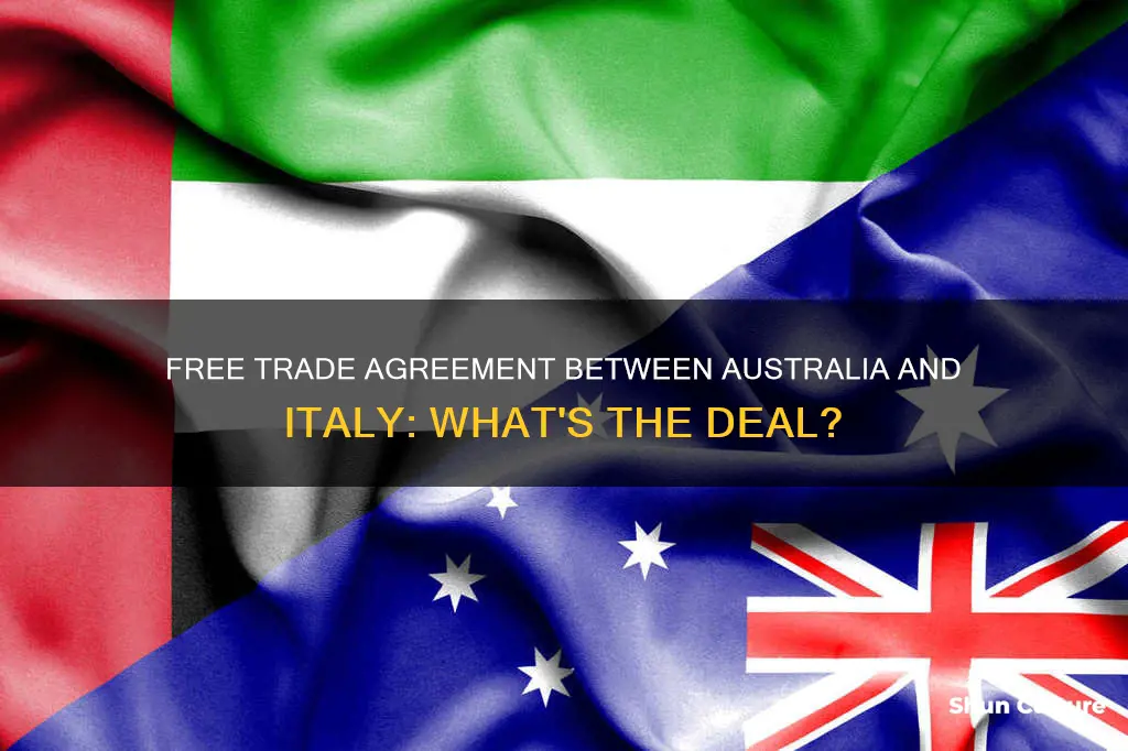 does australia have a free trade agreement with italy