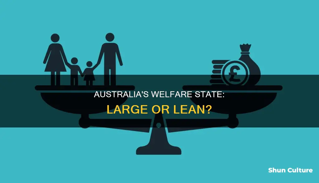 does australia have a large welfare state