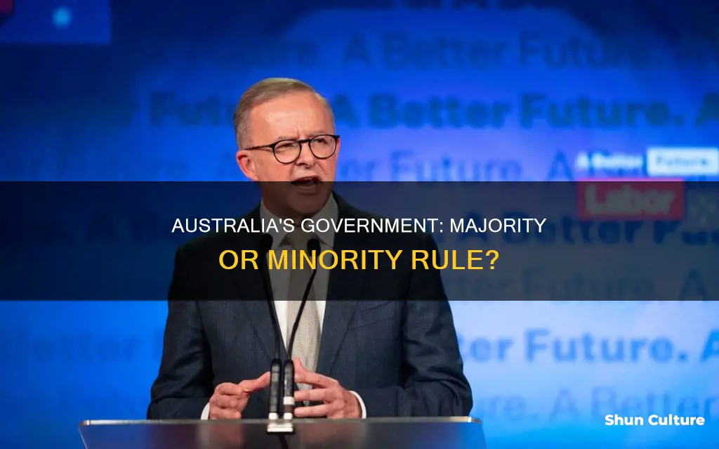 does australia have a majority government