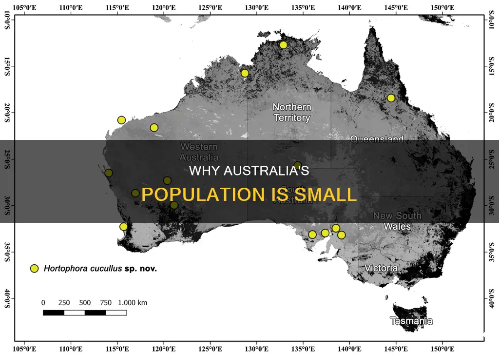 does australia have a small population
