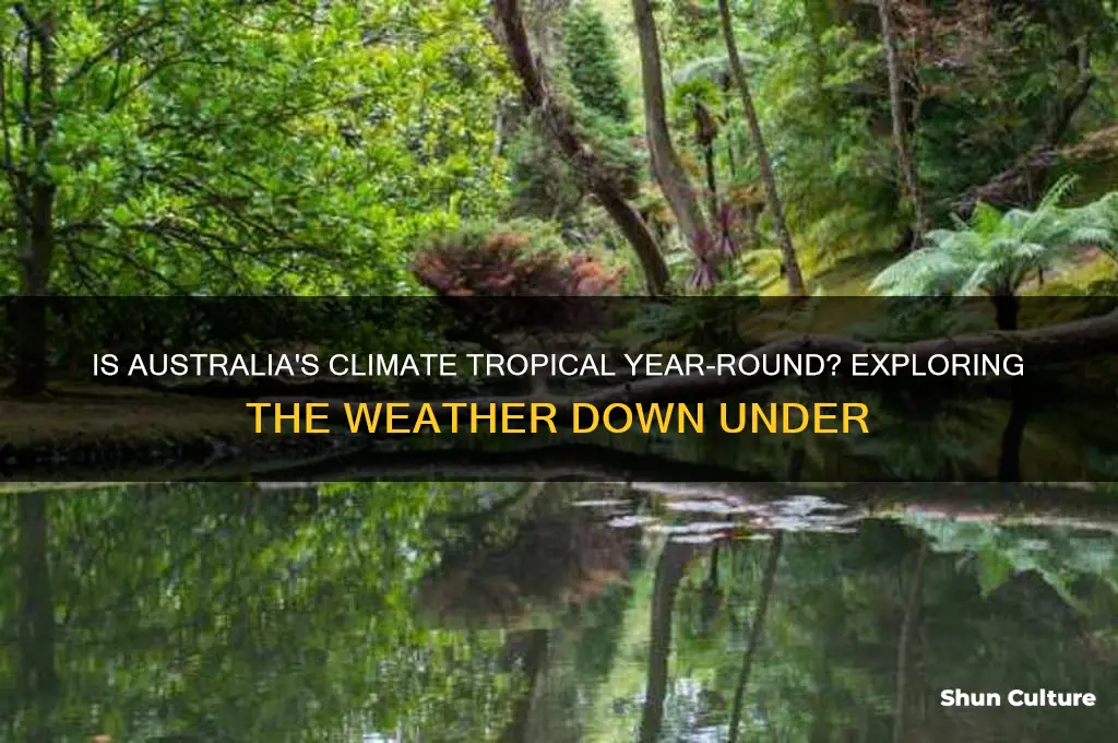 does australia have a tropical climate year round