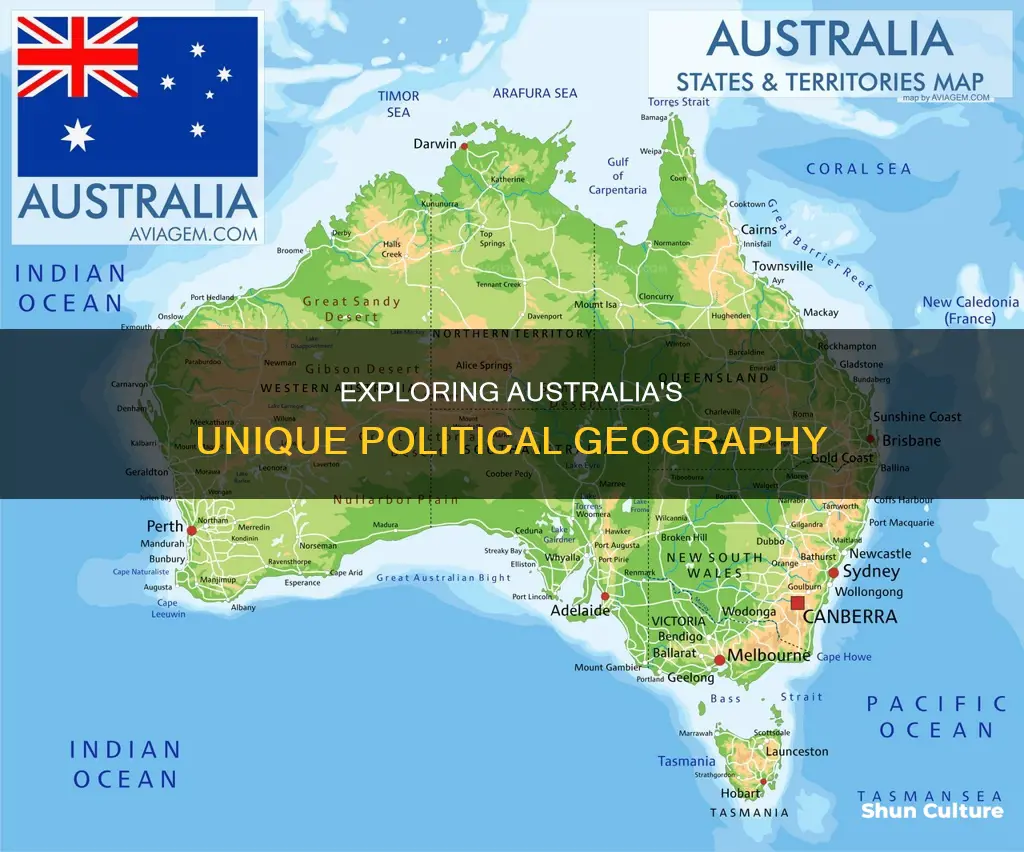 does australia have counties or states