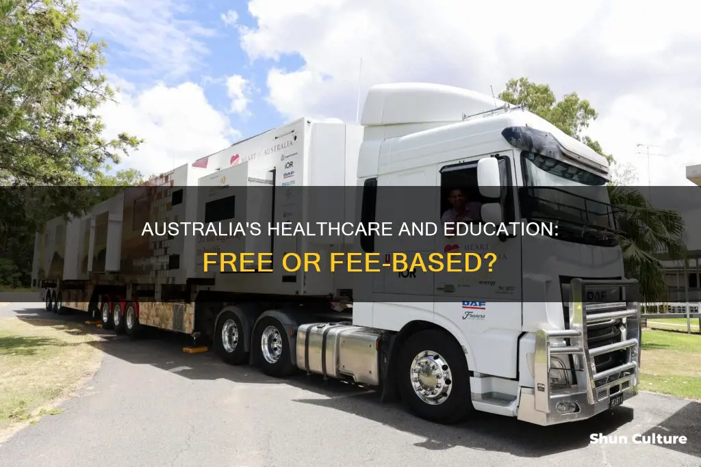 does australia have free healthcare and education